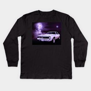 Road Spirit 1968 Camaro SS 350 Kids Long Sleeve T-Shirt